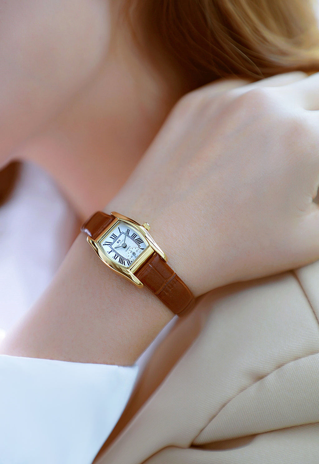 Rectangular Roman Dial Watch