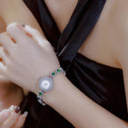 Mother of Pearl Teardrop Gemstone Watch