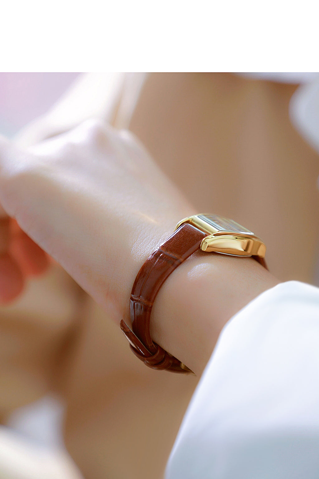 Rectangular Roman Dial Watch
