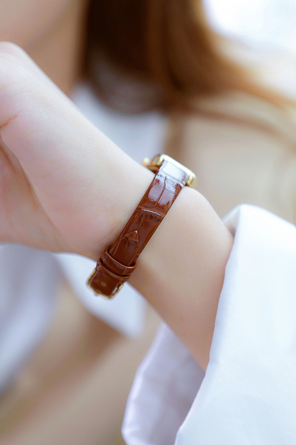 Rectangular Roman Dial Watch