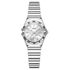 Fluted Bezel Roman Marker Bracelet Watch