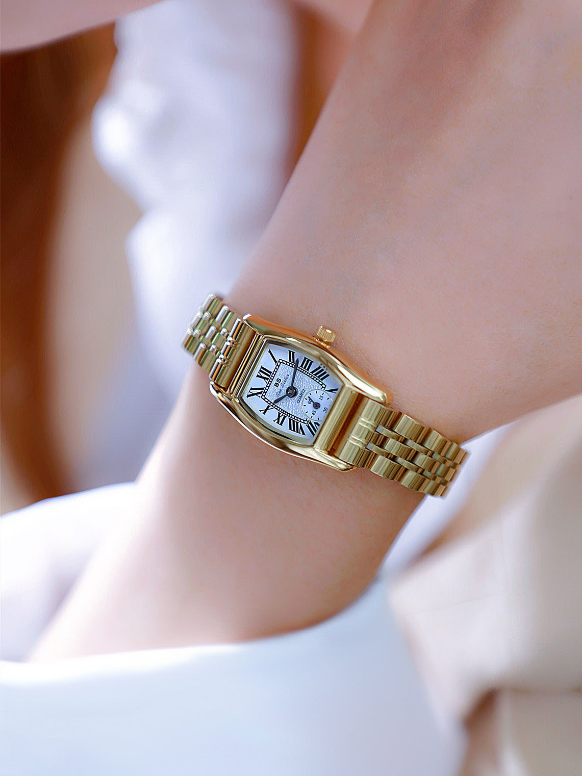 Rectangular Roman Dial Watch