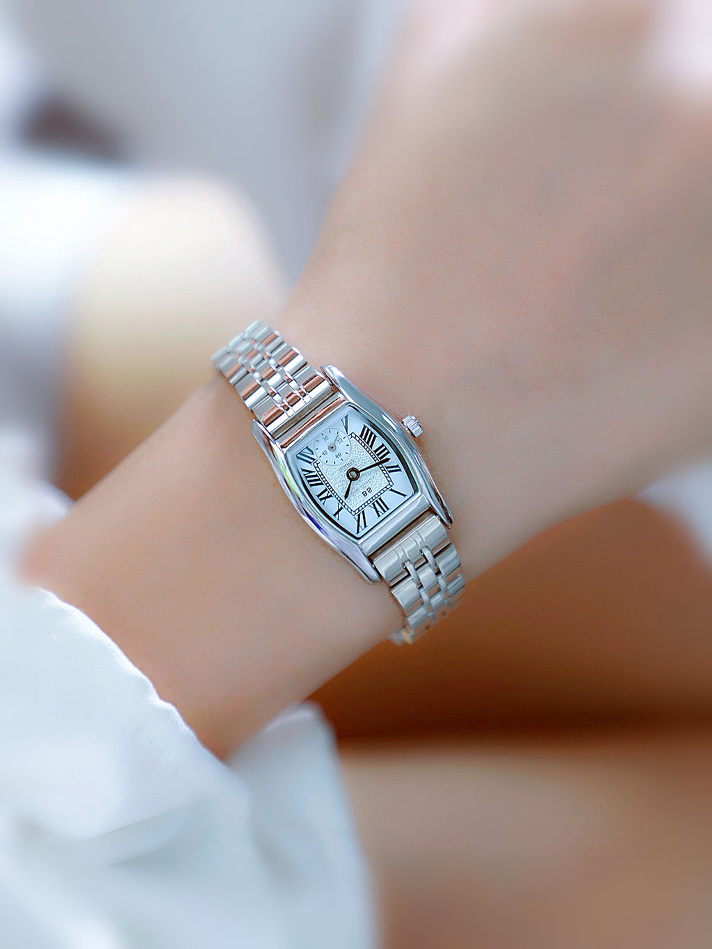 Rectangular Roman Dial Watch