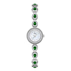Mother of Pearl Teardrop Gemstone Watch