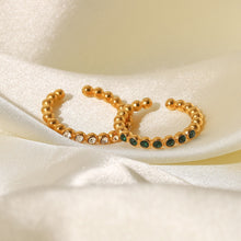 Gold Beaded Stackable Boho Rings
