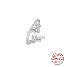 Elegant Leaf Wrap Ring