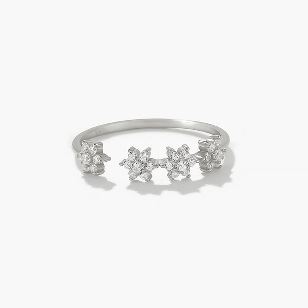 Floral Diamond Ring
