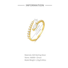 Luna Arc Zircon Marquise Ring