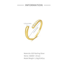 Luxe Curve Minimalist Open Ring