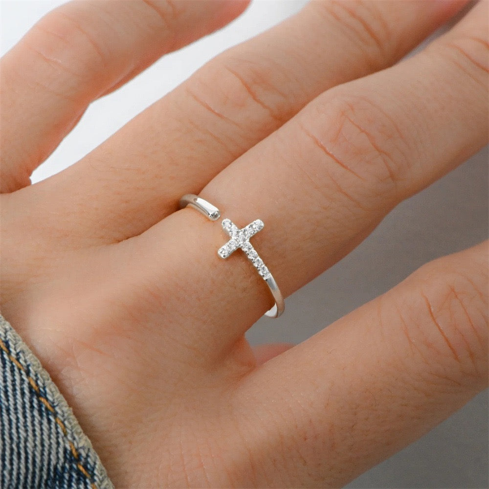 Grace Cross Ring
