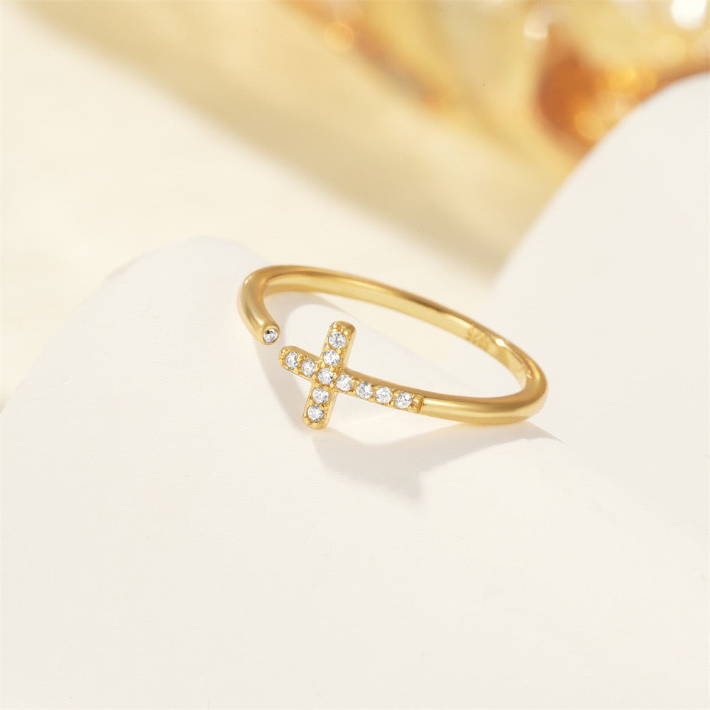 Grace Cross Ring
