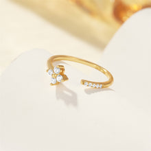 Petite Bloom Open Floral Ring