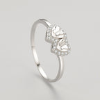 Butterfly Heart Ring