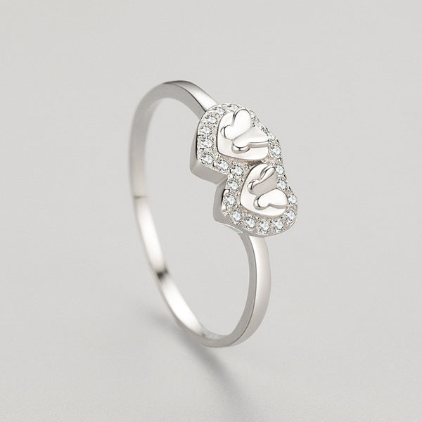 Butterfly Heart Ring