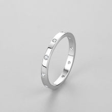 Celestial Dots Minimalist Zircon Band