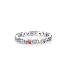 Spectrum Shine Rainbow Eternity Band
