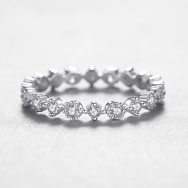 Silver Eternity Band