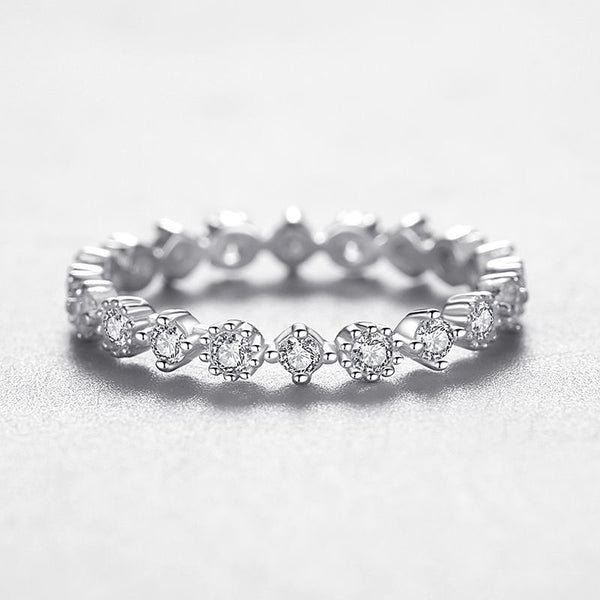 Silver Eternity Band
