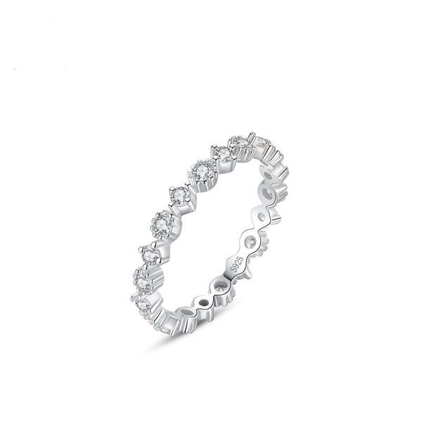 Silver Eternity Band