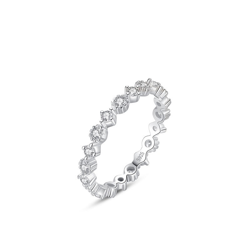 Silver Eternity Band