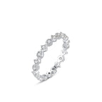 Silver Eternity Band