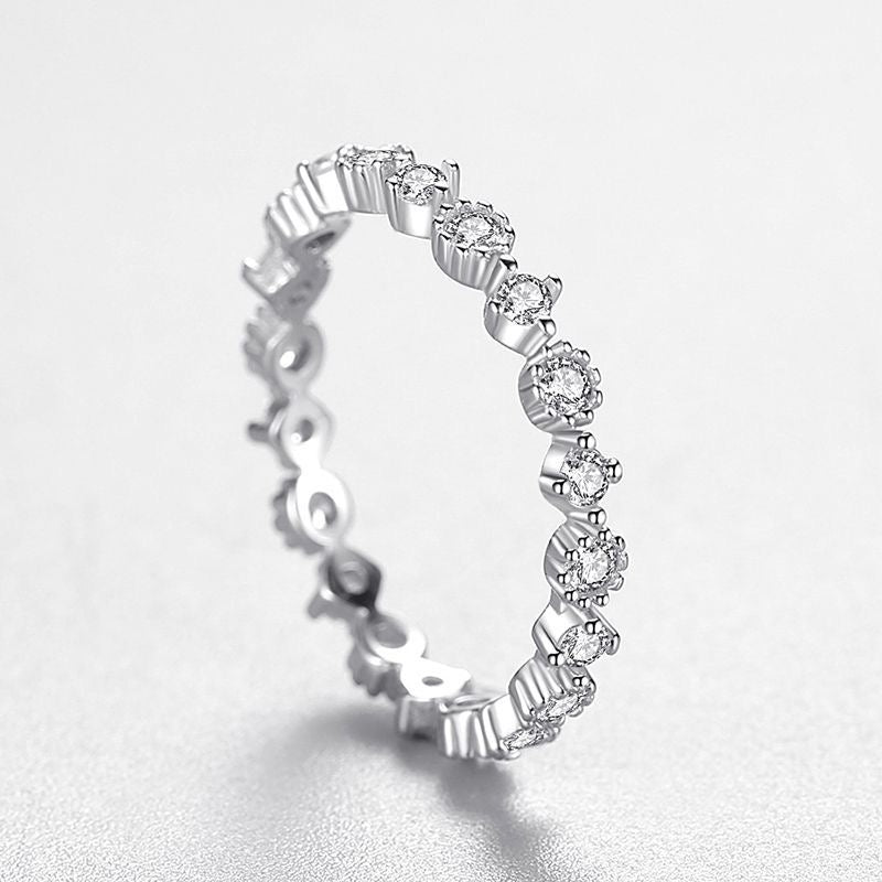 Silver Eternity Band