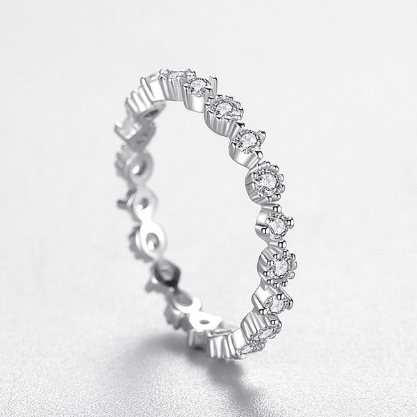 Silver Eternity Band