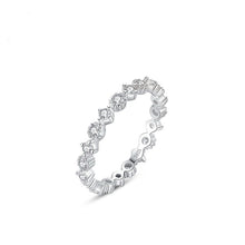 Sterling Silver Eternity Band