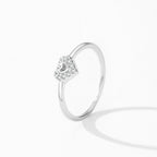 Halo Heart Ring