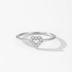 Halo Heart Ring