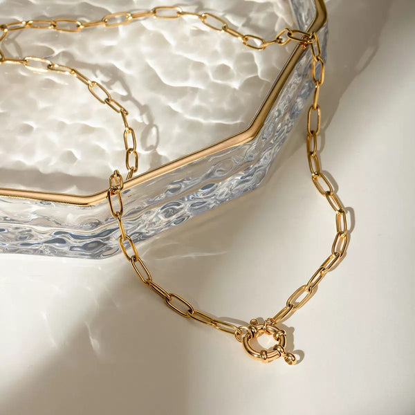 Paperclip Chain Necklace