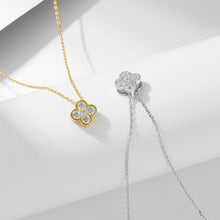 Elegant Four-Leaf Clover Pendant Necklace