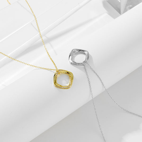 Geometric Pendant Necklace