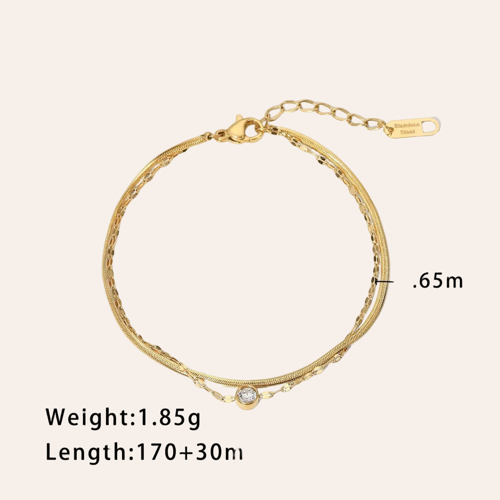 Dual Gold Bracelet