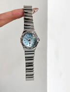 Fluted Bezel Roman Marker Bracelet Watch