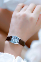 Rectangular Roman Dial Watch