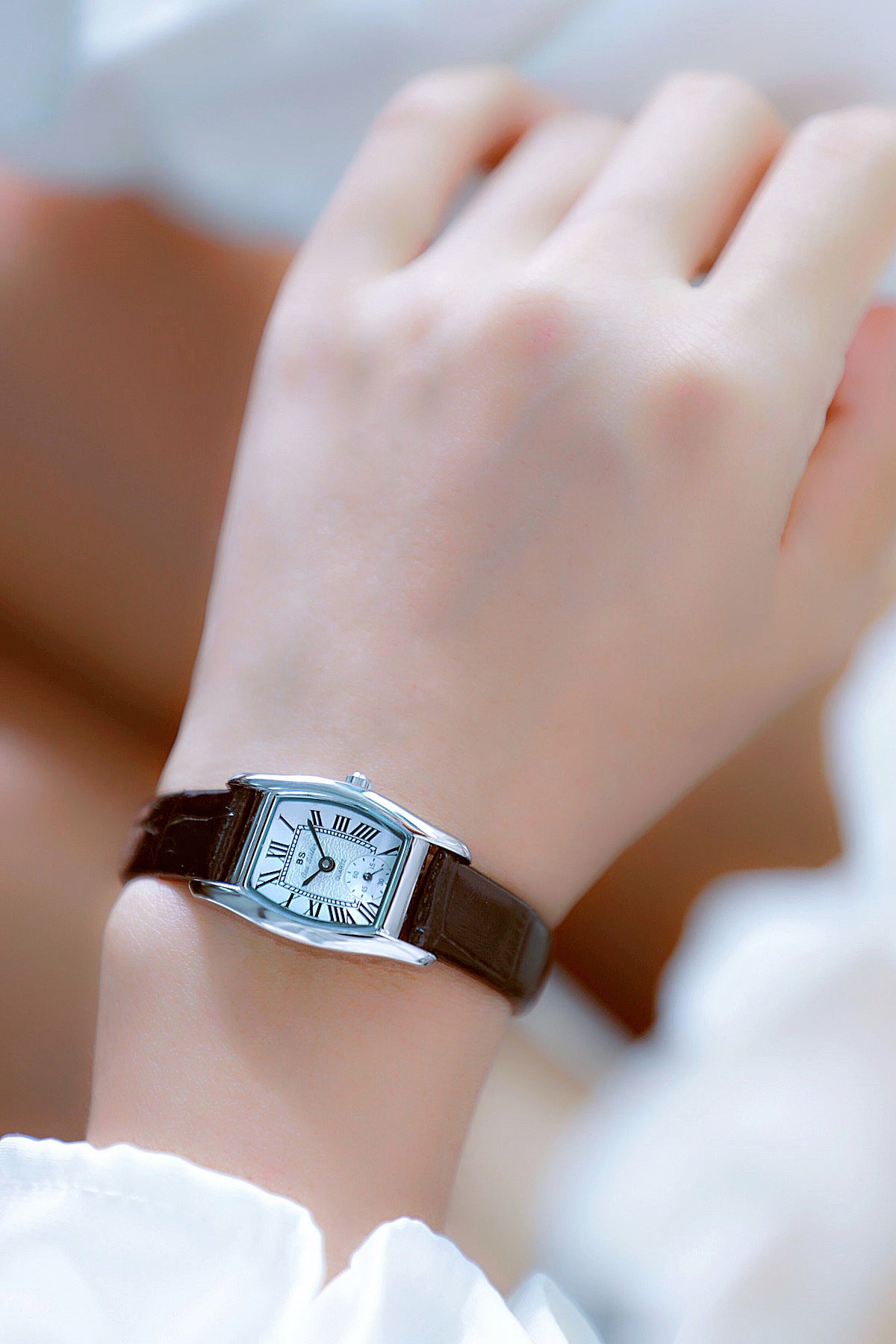 Rectangular Roman Dial Watch