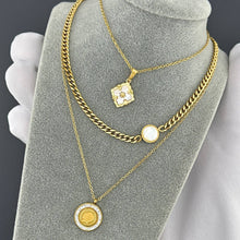Royal Medallion Layered Necklace