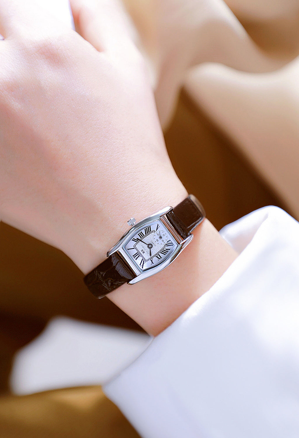 Rectangular Roman Dial Watch