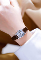 Rectangular Roman Dial Watch