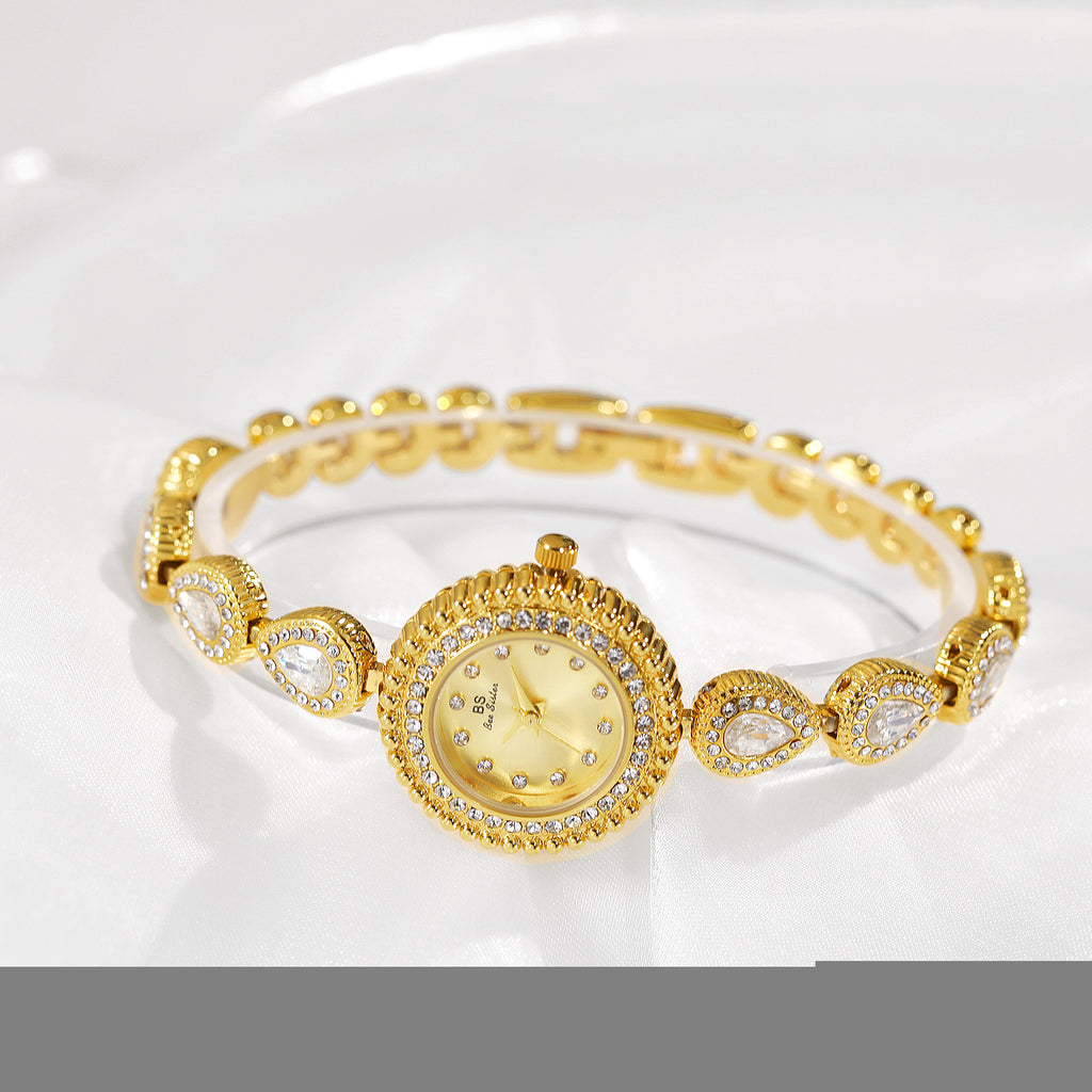 Mother of Pearl Teardrop Gemstone Watch