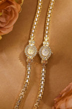 Crystal Flower Dial Link Bracelet Watch