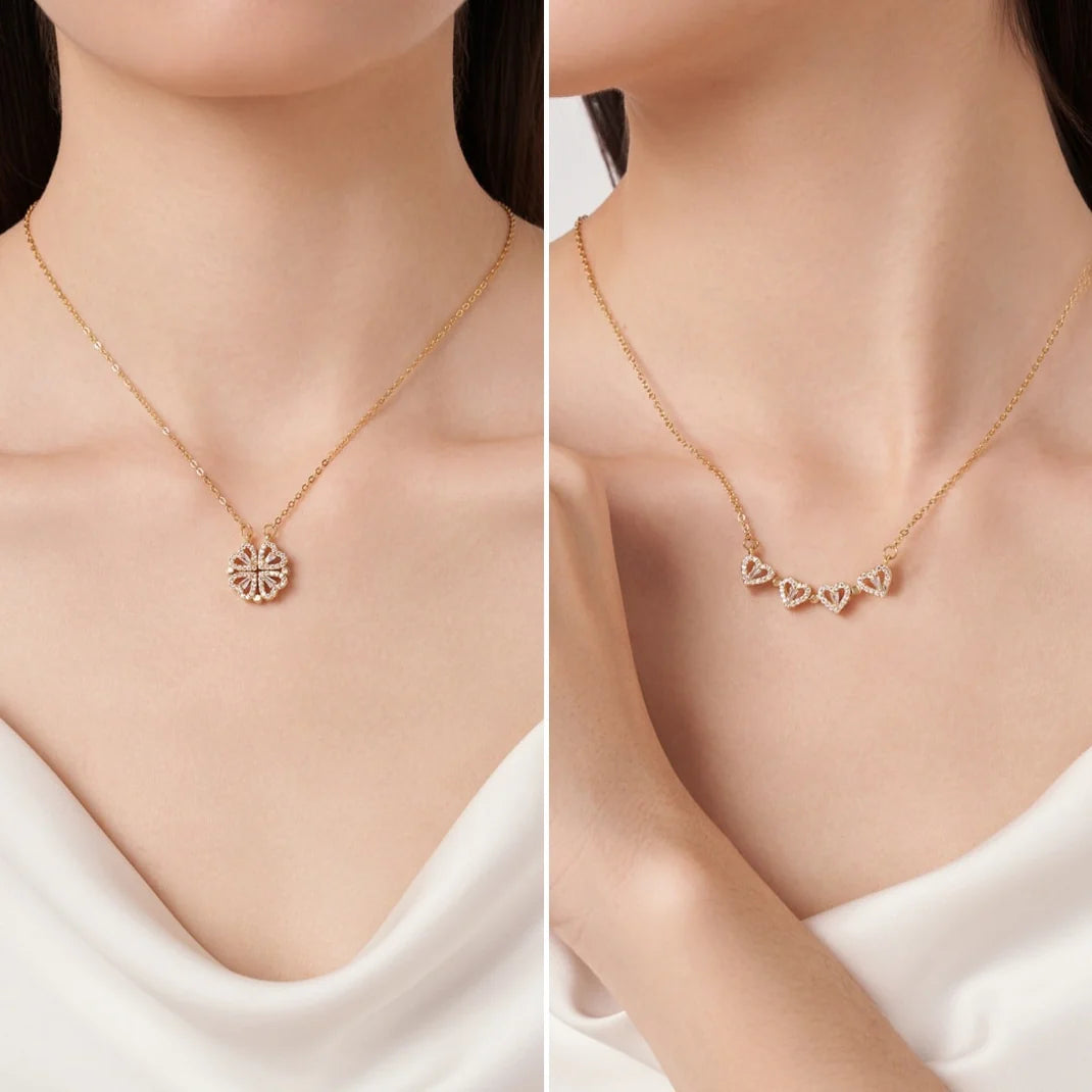 Lucky Heart Necklace - A Timeless Symbol of Love & Luck