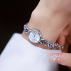 Oval Dial Multi-Gemstone Link Watch