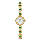 Mother of Pearl Teardrop Gemstone Watch