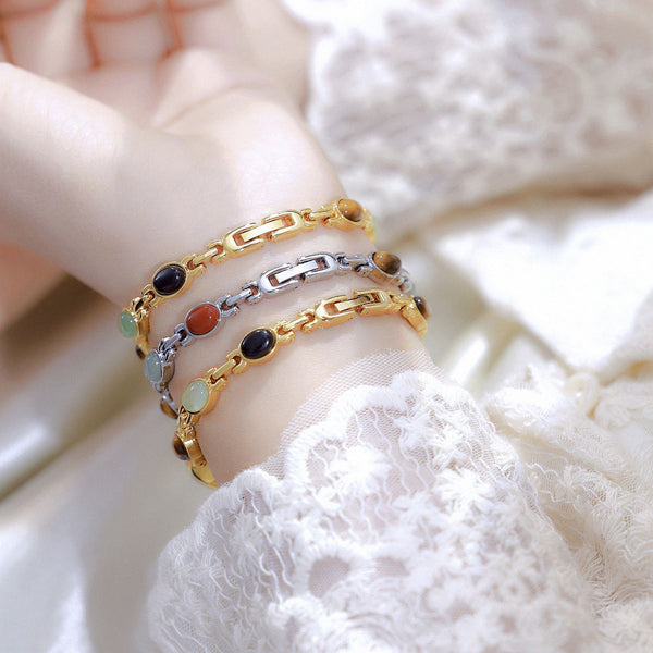 Multicolor Gemstone Watch