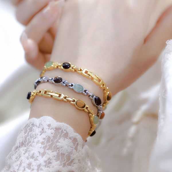 Multicolor Gemstone Watch