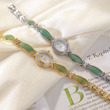 Tiger Eye Oval Watch