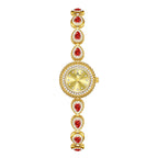 Mother of Pearl Teardrop Gemstone Watch