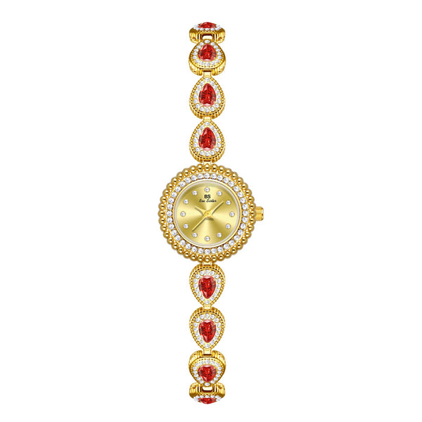Mother of Pearl Teardrop Gemstone Watch
